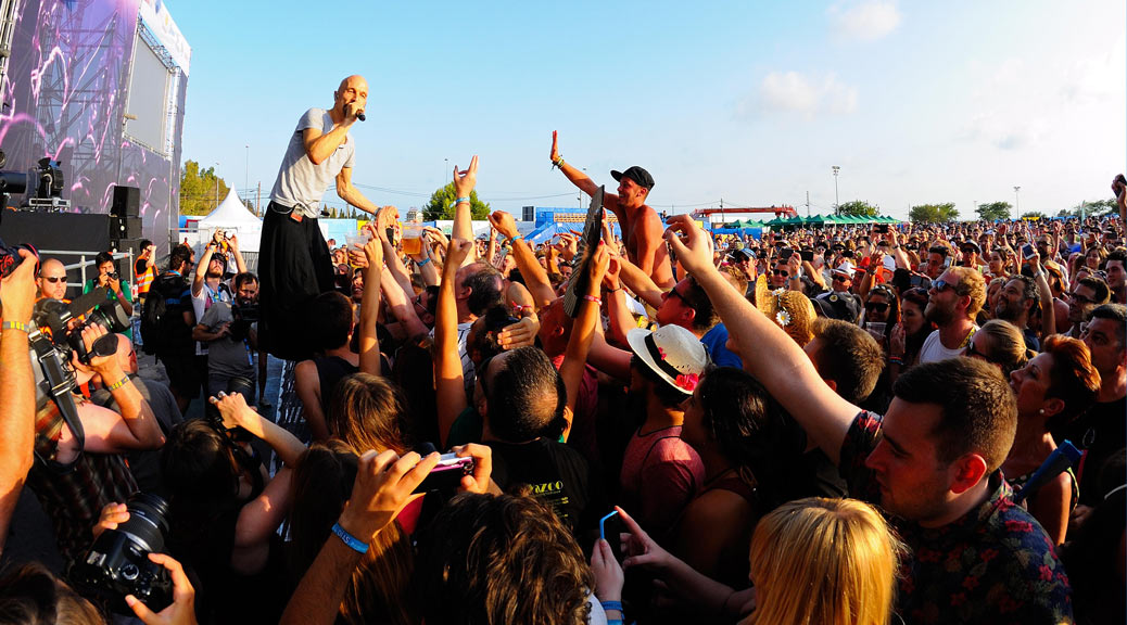 Performance at FIB Festival in Benicassim, Spain