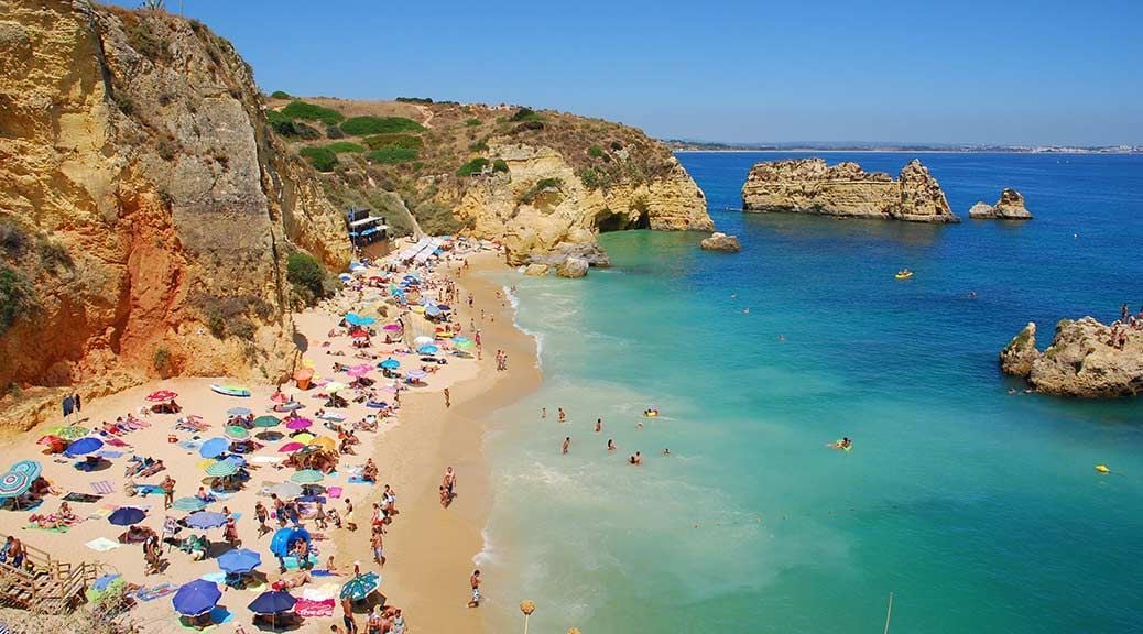 algarve portugal sunny beach